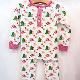 Christmas Puppies LS Pajamas
