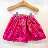 Hot Pink Metallic Skort