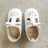 Brynna White Mary Janes