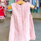 Amelia Pink Tweed Dress