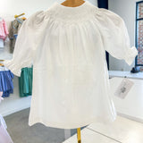 White Smocked Bishop Dress
