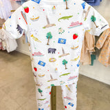 Louisiana Kids PJ Set