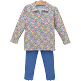 Floral Pullover Pants Sets