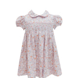 Lilac Floral Smocked Dress