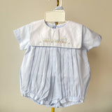Jackson Blue Train Romper