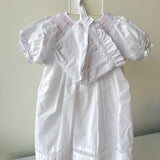 Kate White Dress & Hat
