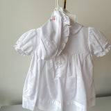 Amelia White Dress & Hat