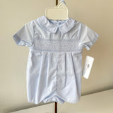 Micheal Blue Romper & Hat