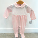 Isabella Pink Footie