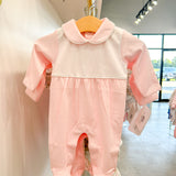 Isabella Pink Footie