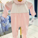 Isabella Pink Footie