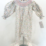 Vivian Floral Bishop Footie