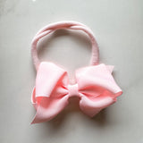 Extra Small Light Pink Bow On Band