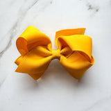 Small Classic Bow Sandstorm Yellow