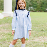Blue Blooms Hallie Dress