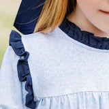 Blue Blooms Hallie Dress