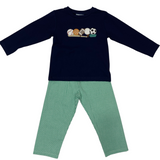 Sports Applique Boys Pants Set