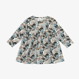 Mabel Dress Mallard Sky