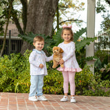 Puppy Pals Blue Pants Set