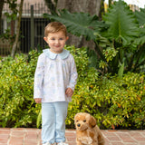 Puppy Pals Blue Pants Set
