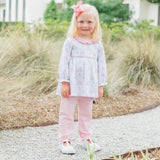 Puppy Pals Ruffle Pants Set