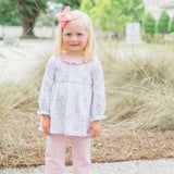 Puppy Pals Ruffle Pants Set
