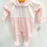 Isabella Pink Footie