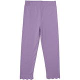 Lavender Scallop Leggings