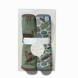 Deer- Burp Cloth Set