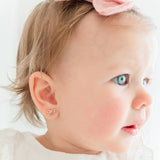 Silver Bow Earrings