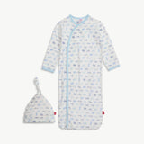 Magnetic Gown & Hat Set Airplanes