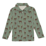 Deer- LS Polo Shirt