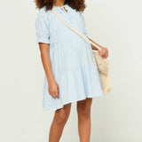 Mollie Blue Tie Mini