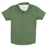 Boys Sportsman Field Shirt Moss