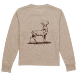 Boys Portland Pocket Tee LS Whitetail Sand