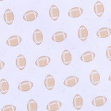 Touchdown Cutie Printed Zipper - Light Blue