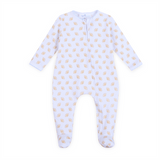 Touchdown Cutie Printed Zipper - Light Blue