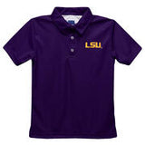 Dave LSU Purple Polo