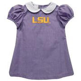 Eleanor LSU Gingham Dress