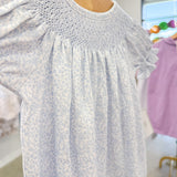 Ivy Floral Smocked Bishop Dress