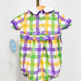 Conrad Plaid Mardi Gras Icons Bubble