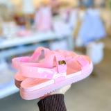 Mona Girls Platforms Pink