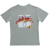 Boil On Pistachio Logo Tee