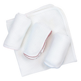 Paty Knit Swaddle Blanket - Blue - No Bows