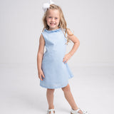 Karla Blue Linen Dress
