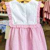 Pink Gingham Straps Blair Dress