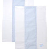 Small Check Set Of Two Burps Blue
