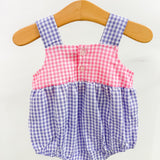 Pastel Color block Bow Bubble