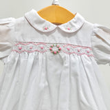 Carson White Dress & Bloomers & Hat