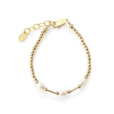 Emery Pearl & Gold Bracelet